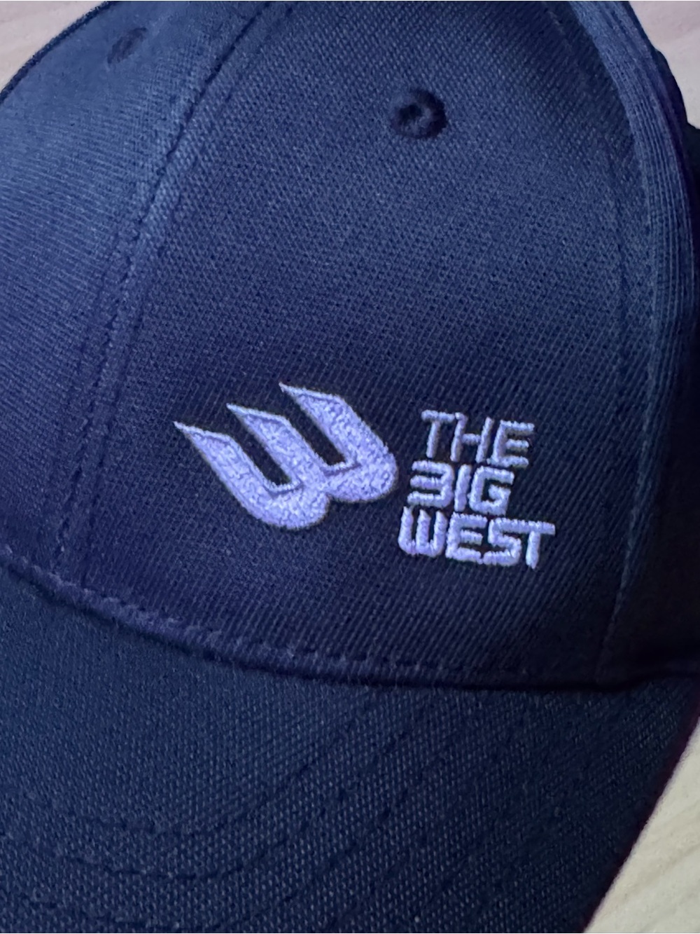 Big West Sport-Tek Black Embroidered Logo Cap - Picture 6 of 9
